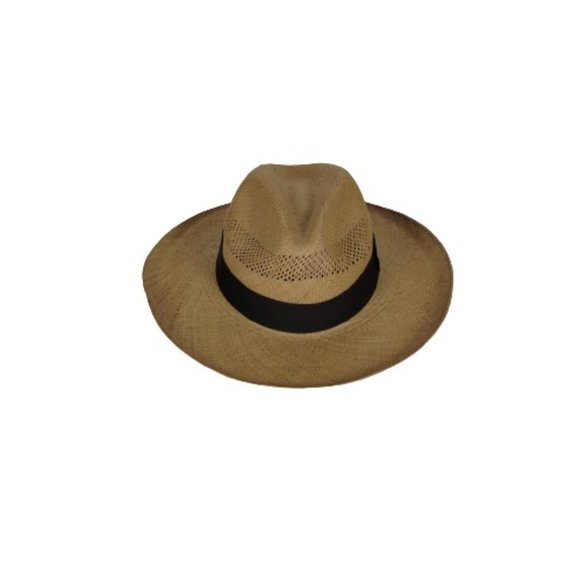 Genuine Panama Other - Genuine Panama Fedora Straw Hat Men/Women